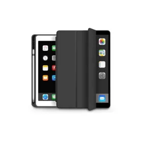   TECH-PROTECT APPLE IPAD AIR 4/5 (10.9) TABLET TOK ON/OFF FUNKCIÓVAL, APPLE PENCIL TARTÓVAL - BLACK (ECO CSOMAGOLÁS)