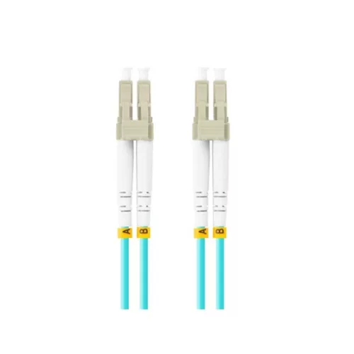 Lanberg Optikai patch MM LC/UPC-LC/UPC duplex 5m LSZH OM3 50/125 3.0mm aqua
