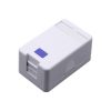 Walisec Keystone fali aljzat - FP-SB01-1 (1 port, Cat5e/Cat6/Cat6A, árnyékolatlan, fehér)