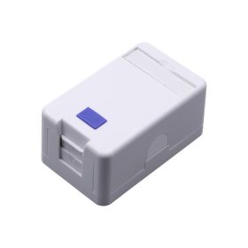   Walisec Keystone fali aljzat - FP-SB01-1 (1 port, Cat5e/Cat6/Cat6A, árnyékolatlan, fehér)