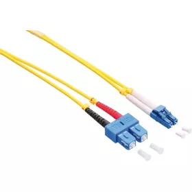   LogiLink LC/UPC duplex -> SC/UPC duplex M/M adatkábel 1m sárga OS2, 9/125µ