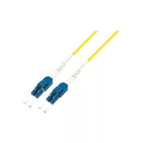   LogiLink Uniboot LC/UPC duplex -> LC/UPC duplex M/M adatkábel 15m sárga OS2, 9/125µ