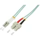 LogiLink LC/UPC duplex -> SC/UPC duplex M/M adatkábel 0.5m türkiz OM3, 50/125µm