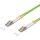 LogiLink LC/UPC duplex -> LC/UPC duplex M/M adatkábel 15m zöld OM5, 50/125µ