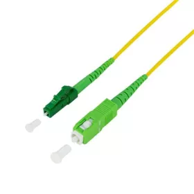   LogiLink LC/APC -> SC/APC M/M adatkábel 1m sárga OS2, 9/125µm
