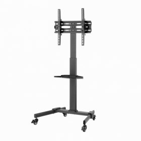   SBOX FS-224 Gurulós konzol, konferencia állvány, 32"-55", 600x400, max 35 kg