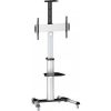 SBOX FS-446 37"-70" monitor TV gurulós tartó állvány