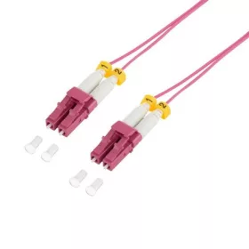   Logilink Szupervékony OM4 szálas patch kábel LC-LC duplex, 1,0 m