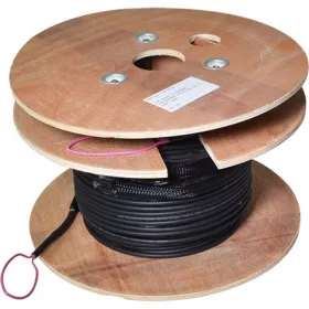   LogiLink Fiber trunk U-DQ(ZN)BH 8db LC/UPC -> 8db LC/UPC M/M adatkábel 100m fekete OM4 50/125µ
