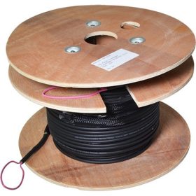   LogiLink Fiber trunk U-DQ(ZN)BH 8db LC/UPC -> 8db LC/UPC M/M adatkábel 200m fekete OM4 50/125µ