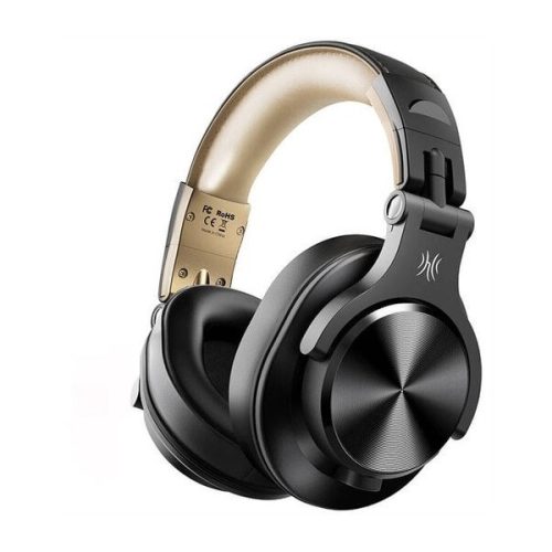 ONEODIO DJ Fejhallgató - Fusion A70 Gold (Vezeték nélküli, Bluetooth, Hi-Res Audio)