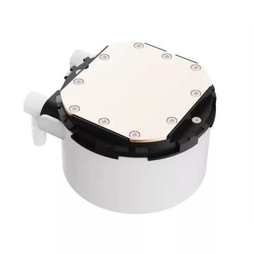 ID-Cooling CPU Water Cooler - FX360 ARGB WHITE (35,2dB; max. 129,39 m3/h; 3x12cm, A-RGB LED, fehér)