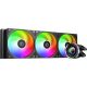ID-Cooling CPU Water Cooler - FX360 INF (27.2ddB; max. 98,54 m3/h; 3x12cm, fekete)