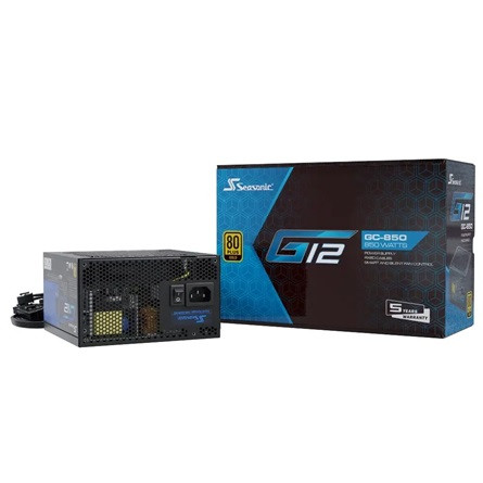 Seasonic G12 GC (2024) ATX desktop tápegység 850W 80+ Gold BOX