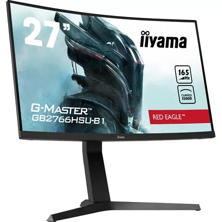iiyama G-Master G2766HSU-B1 27" ívelt VA LED gaming monitor fekete 165Hz FreeSync