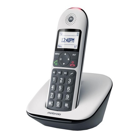 MOTOROLA CD5001 telefon készülék (vezeték nélküli, kijelző, DECT) FEHÉR