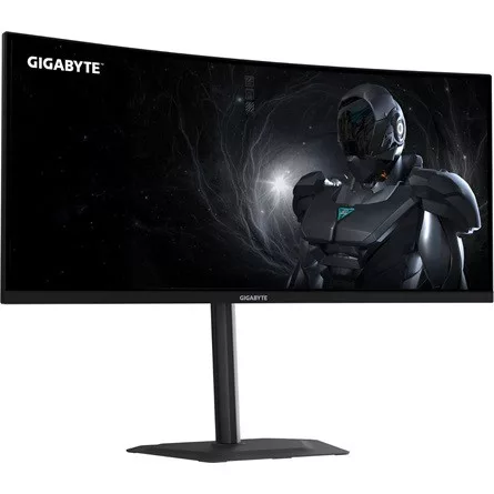 GIGABYTE Ívelt VA LED Monitor 34" G34WQC2 3440x1440, 2xHDMI/2xDisplayport