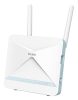 D-link Dual-Band AX1500 Wi-Fi 6
2.4 GHz (up to 300 Mbps), 5 GHz (up to 1201 Mbps