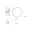 Google Nest Cam Wired Wi-Fi Bluetooth smart home IP kamera (Snow)