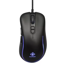   DELTACO GAMING Vezetékes Egér GAM-104, DM120 gaming mouse, RGB, 800-3200 DPI, 125 Hz, RGB LED, USB, black