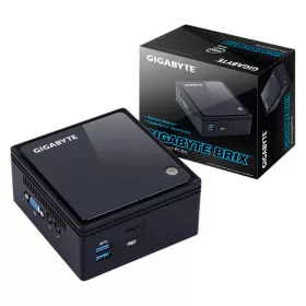   Gigabyte Mini PC - BRIX GB-BACE-3160 (Celeron J3160, Max: 8GB DDR3, RJ45, HDMI/VGA, 2xUSB3.0, WiFi, LAN, BT)