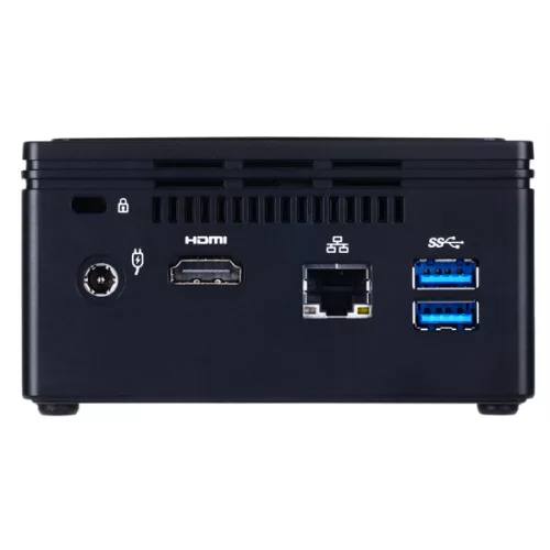 Gigabyte Mini PC - BRIX GB-BACE-3160 (Celeron J3160, Max: 8GB DDR3, RJ45, HDMI/VGA, 2xUSB3.0, WiFi, LAN, BT)