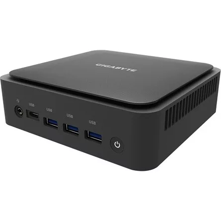 GIGABYTE PC BRIX, Intel Core i3 1220P 4.4GHz, 2xHDMI, MiniDisplayport, Thunderbolt, LAN, WIFI, BT, 2.5" HDD hely, 6xUSB