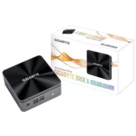   Gigabyte Mini PC - BRIX GB-BRI5H-10210E (i5-10210U, Max.: 64GB DDR4, RJ45, Wi-fi, SATA, M.2, 2xHDMI, USB3.2, USB Type-C)