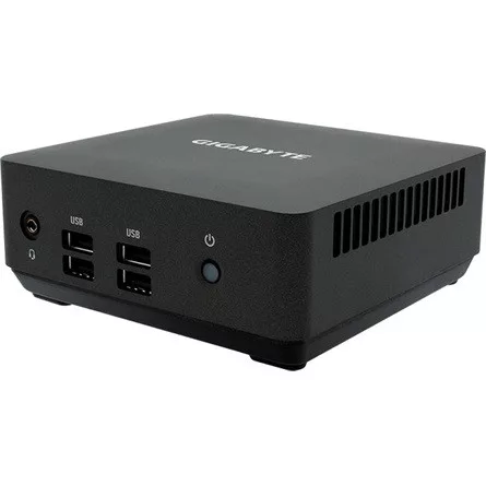 GIGABYTE PC BRIX, Intel Core i7 1355U 5GHz, 2xHDMI, Displayport (Type C), LAN, WIFI, BT, 2.5" HDD hely, 6xUSB