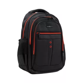   White Shark GBP-011 EXPLORER 16" gamer hátizsák, fekete és piros szegély
