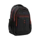 White Shark GBP-011 EXPLORER 16" gamer hátizsák, fekete és piros szegély