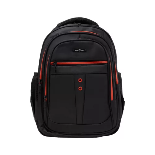 White Shark GBP-011 EXPLORER 16" gamer hátizsák, fekete és piros szegély