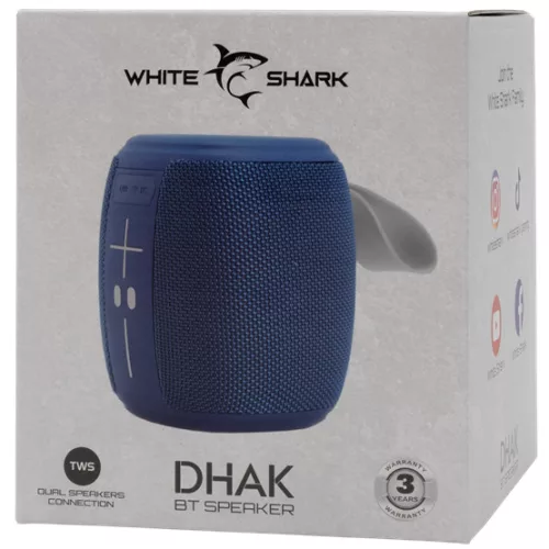 White Shark SPK White Shark GBT-888BL DHAK-BL bluetooth v5.1 hangszóró 5W - kék