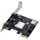 GIGABYTE Wireless Adapter PCI-Express Tri Band AX2400, GC-WBAX2400R