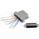 StarTech DB25 -> RJ45 M/F adapter szürke moduláris