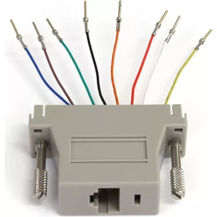 StarTech DB25 -> RJ45 M/F adapter szürke moduláris