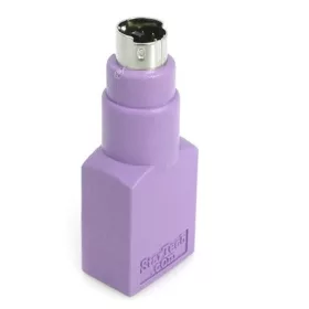   StarTech PS/2 -> USB-A 2.0 M/F adapter lila (billentyűzet)