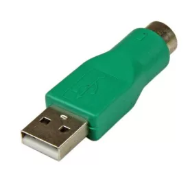 StarTech USB-A 2.0 -> PS/2 M/F adapter zöld Mouse
