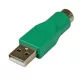StarTech USB-A 2.0 -> PS/2 M/F adapter zöld Mouse