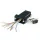 StarTech Serial DB9 -> RJ45 M/F adapter Modular fekete