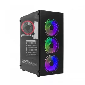 WHITESHARK WHITE SHARK BUNKER PC Ház ATX/M-ATX/ITX, fekete