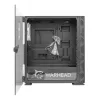 WHITESHARK WHITE SHARK WARHEAD PC Ház E-ATX/ATX/M-ATX/ITX, fekete
