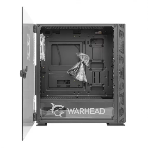 WHITESHARK WHITE SHARK WARHEAD PC Ház E-ATX/ATX/M-ATX/ITX, fekete