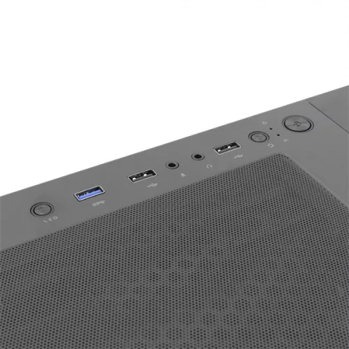 WHITESHARK WHITE SHARK WARHEAD PC Ház E-ATX/ATX/M-ATX/ITX, fekete