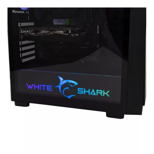 White Shark HÁZ White Shark Midi - GCC-2401B WARHEAD - fekete