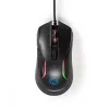 Nedis GCK51110BKUS gamer 5 az 1-ben készlet, Angol Billentyűzet, Headset, Egér, Egérpad és adapter kábel, QWERTY