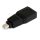 StarTech Displayport mini -> Displayport M/F adapter fekete