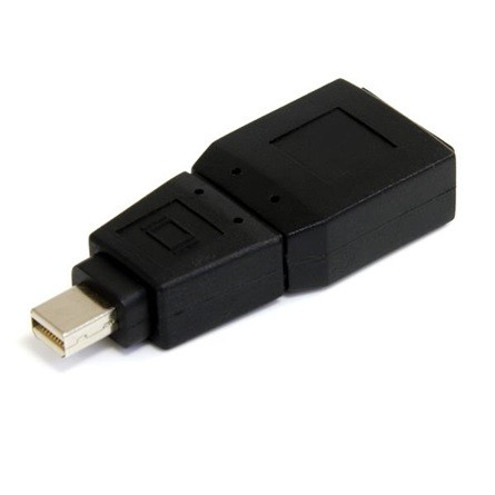 StarTech Displayport mini -> Displayport M/F adapter fekete