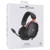 White Shark HDP White Shark GH-2445B FOX gamer fejhallgató mikrofonnal - fekete