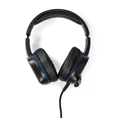 Nedis GHST410BK USB gamer headset, 7.1 térhatás, LED világítás, 2,1m kábel